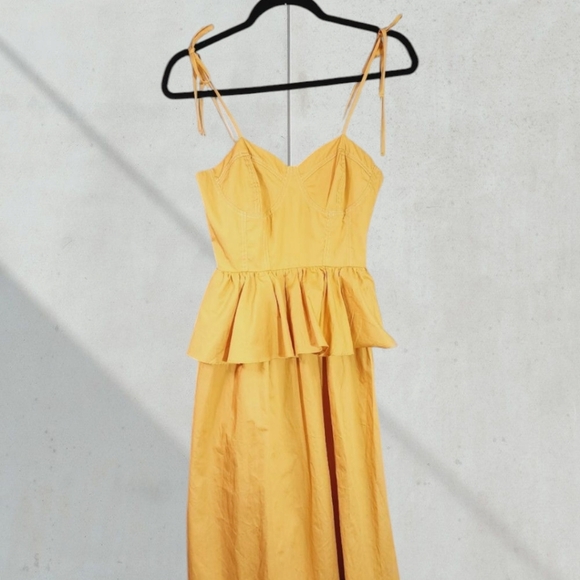 NWT Misa 'Rosie' Ruffled Maxi Dress - Picture 5 of 8